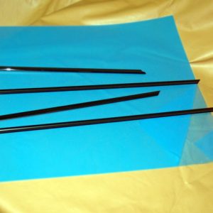 Billboard Plexiglass Sheet w/4 Attachment Rails