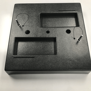 Table Top: Molded Black ABS